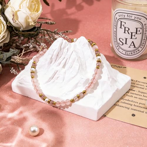 Natural Stone Beaded Bracelet for Expecting Mom
