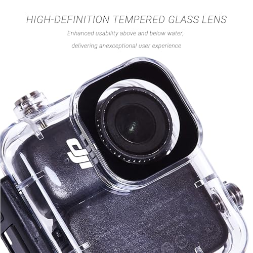 DJI Osmo Nano Waterproof Case, 60M/197FT Underwater Housing for Scuba Diving & Snorkeling with Mounting Bracket,Anti-Fog HD Lens