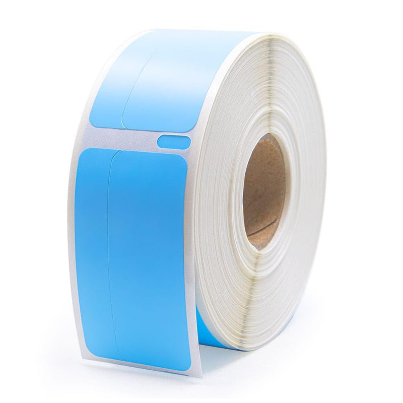 LabelValue LV-30330B 3/4" x 2" Blue Return Address Direct Thermal Labels Compatible with Dymo 450 Series and Earlier LabelWriter Printers - 750 Labels Per Roll