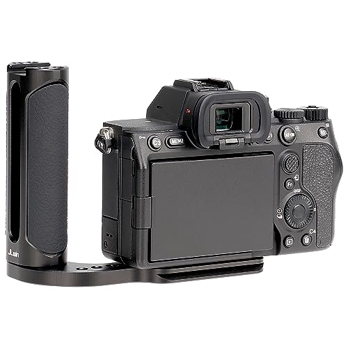 Foto4easy Universal Camera Side Handle Grip with Arca Swiss Plate for Canon Nikon Sony Fujifilm DSLR Camera