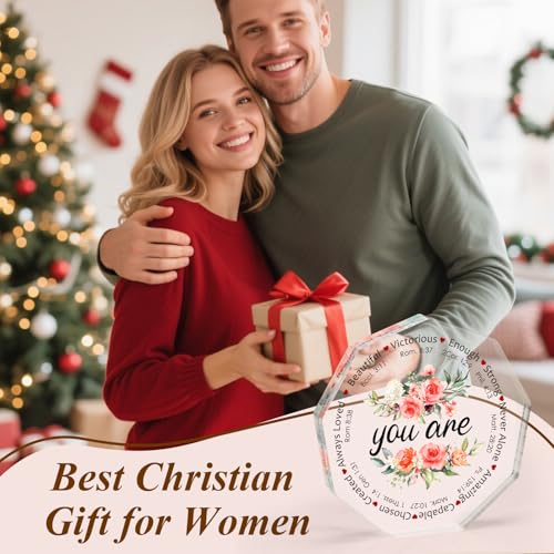 Edenseelake Christian Gifts for Women Religious Christmas Catholic Gift with Bible Verses for Wife Mom Friend Sister Female Inspirational Spiritual Appreciation Christian Decor Style3