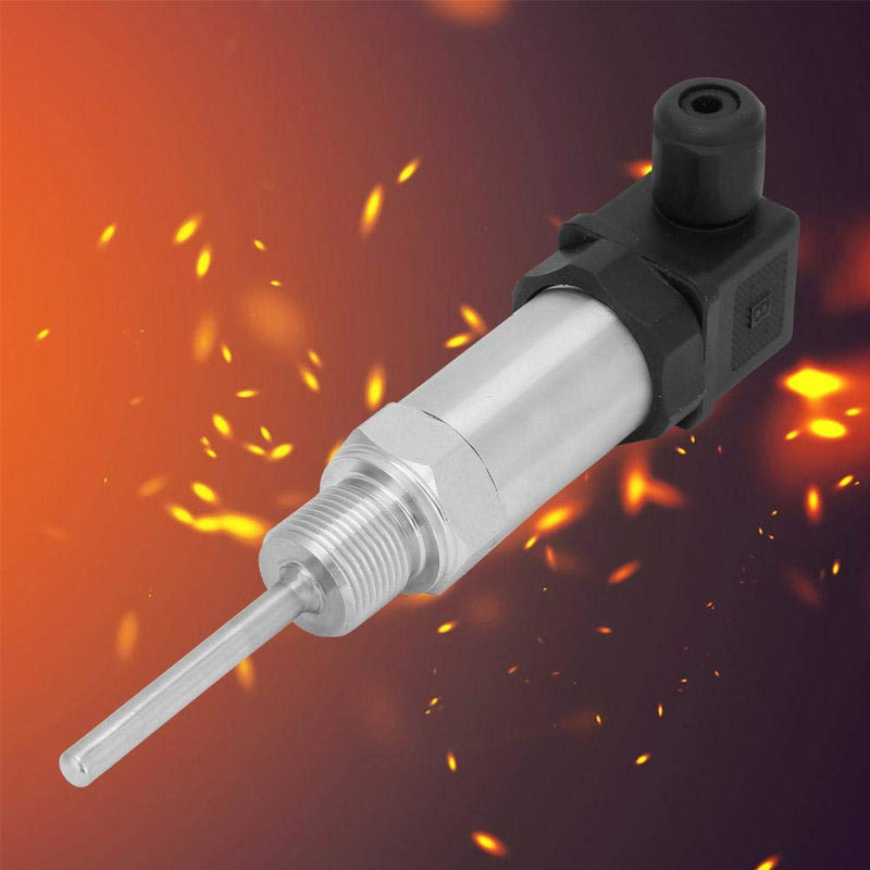 [Australia - AusPower] - Pt100 Temperature Transducer, 4-20MA Industrial Temperature Sensor Temperature Transmitter Shockproof and Temperature Resistant for Industrial Applications 