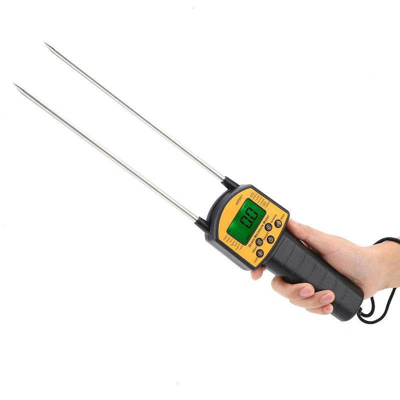 [Australia - AusPower] - AR991 Digital Meter Humidity Meter with Non Slip Handle for Wheat Corn Rice Peanut Soybean 