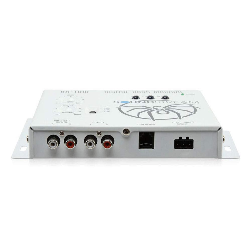 [Australia - AusPower] - Soundstream BX-10W Digital Bass Reconstruction Processor with Remote (White) Bass Processor 