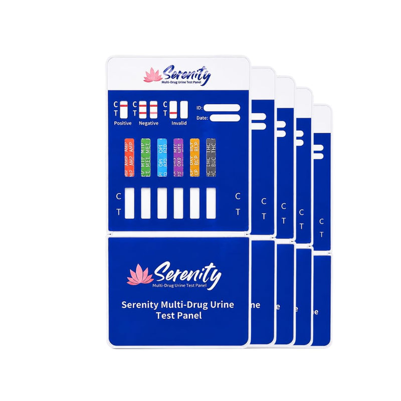 10 Panel Urine Drug Test Dip Cards [Single Test] – Instant Multi Drug Test Kit – Fast Results in 5 Minutes – THC, COC, OPI, MET, MDMA, BZO, BUP & More – 12 Panel Now