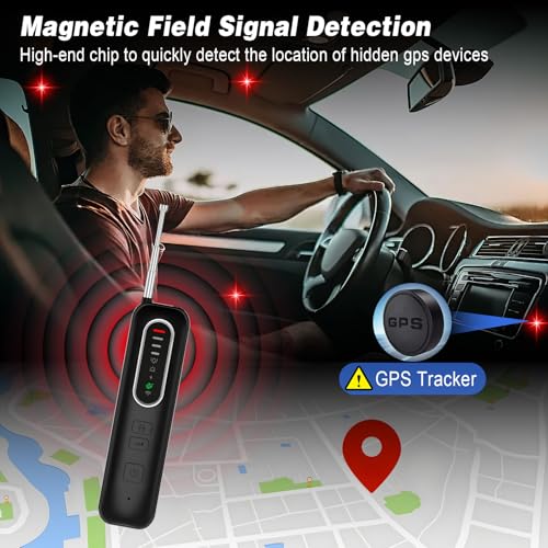 Bedbug Detector RF Wireless, Camera Detector, Hidden Camera Detector with 6 Levels Sensitivity Insect Detector for Hotel