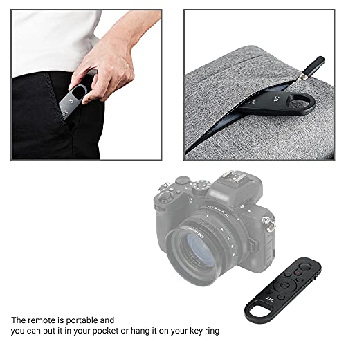 JJC Wireless Bluetooth Remote Control for Nikon, Replaces Nikon ML-L7 For Select Nikon Cameras