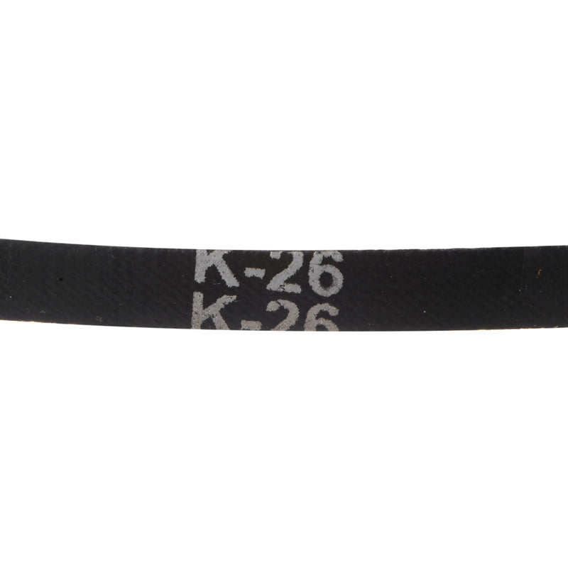 [Australia - AusPower] - uxcell 2pcs K26 Rubber V Belt, K Section V-Belt 26" Outside Circumference x 0.315" Width x 0.236" Thick, Industrial Power Transmission Belt 2 