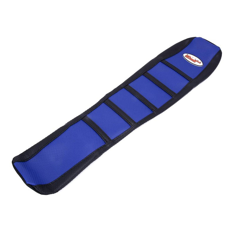 JFG RACING Dirt Bike Seat Cover,Motorcycle Cushion with Non-Slip Rubber Striped for YZ85 2002-2025 - Blue