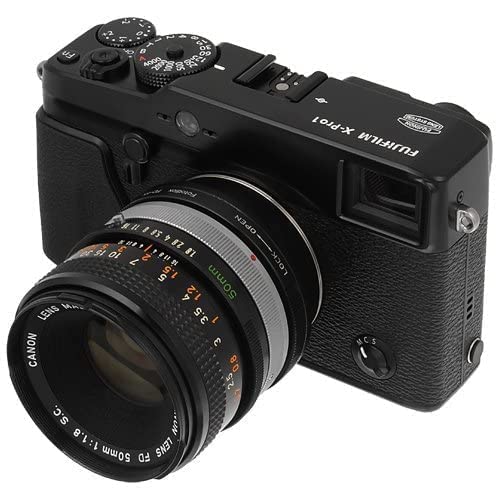 Fotodiox Lens Mount Adapter Compatible with Canon FD & FL 35mm SLR lens on Fuji X-Mount Cameras Canon FD/FL Standard