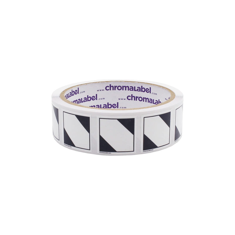 ChromaLabel 1 Inch Permanent Durable Square D.O.T. Hazard Labels, Limited Quantity Hazard Pictogram, 250/Roll 1" x 1"