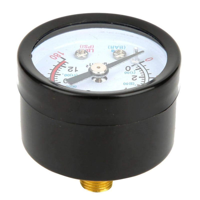 [Australia - AusPower] - Pressure Gauge Air Compressor Pressure Gauge Y40 Iron Shell Instrument Pressure Gauge for Screw Compressors Piston Compressors 