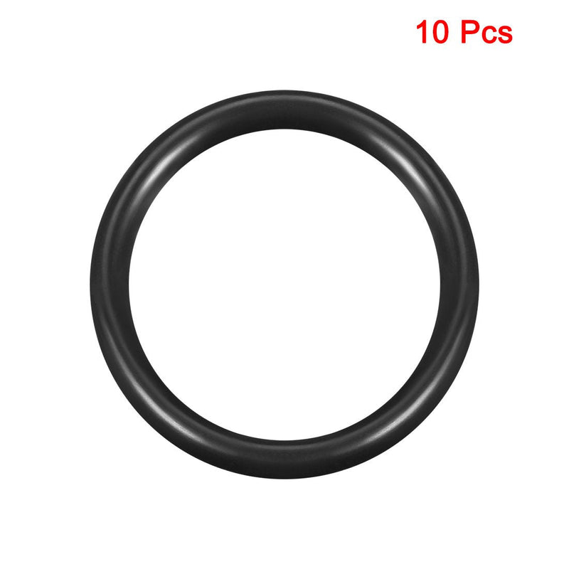 [Australia - AusPower] - uxcell Nitrile Rubber O-Rings 50mm OD 40mm ID 5mm Width, Metric Sealing Gasket for Automotive Machine Plumbing, Pack of 10 40mmx50mmx5mm 