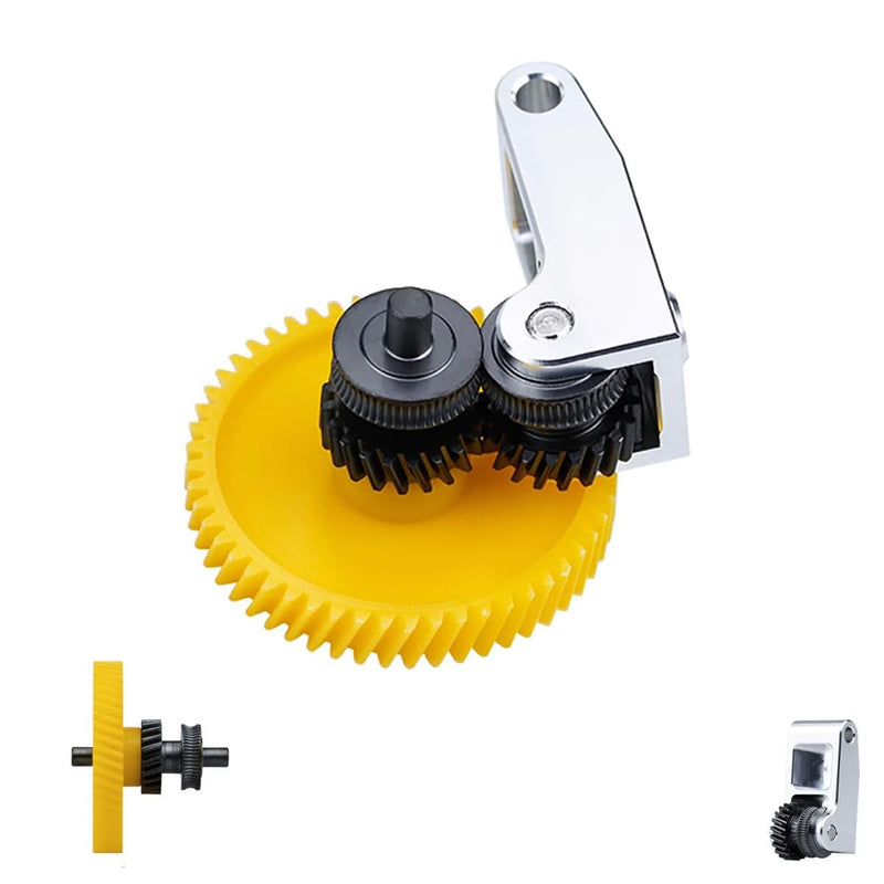 [Australia - AusPower] - Upgrade Nano Coating Gear Extruder with Aluminum Handle Assembly Drive Gear Extruder for Bambu lab X1 Carbon P1P/P1S 3D Printer 