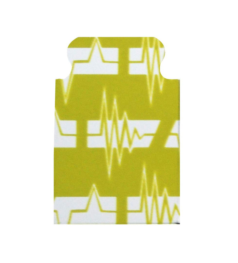 Fiab EF3001ECG Electrode Stamps for ECG Pregellati Disposable, 22 x 34 mm Pack of 100