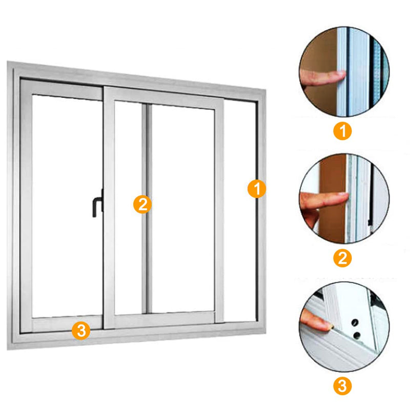 [Australia - AusPower] - 39.4FT Brush Weather Stripping, Neat Pile Self Adhesive Seal Strip for Windows and Door, Weatherstrip for Soundproofing, Windproof, Dustproof, Stronger Stickiness, 0.35'' Wide x 0.35'' Thick, Grey 39.4FT, 0.35'' Wide X 0.35'' Thick Gray 