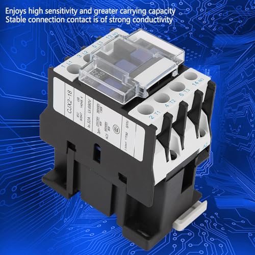 Cjx2-1810 Rail Mount Contactor Bobina 380V, AC Cjx2-1810 Industrial Electrical Contactor (380VAC)