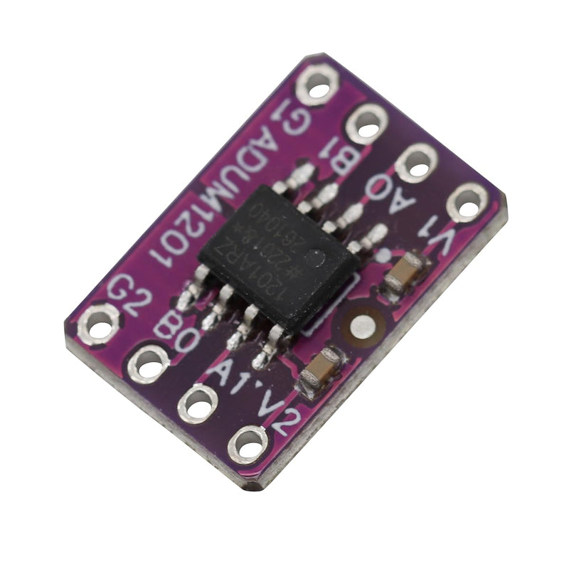 2 x MCU1201 ADUM-1201 magnetic insulator instead of optocoupler