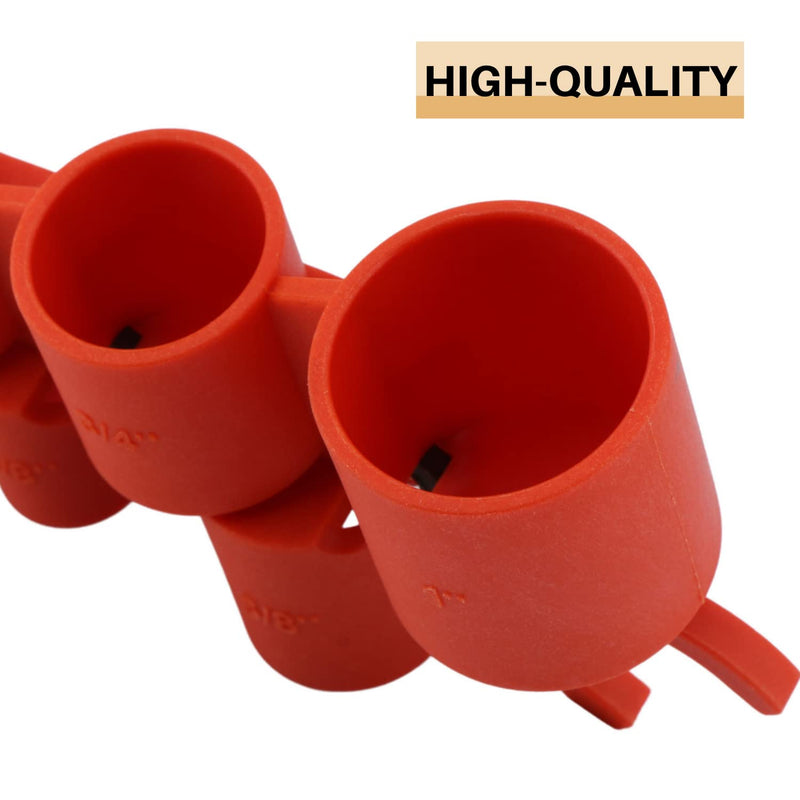 [Australia - AusPower] - U.S. Solid Deburring Pipe and Depth Gauge Tool, Copper, CPVC, PE-RT, HDPE, PEX,1/4", 3/8" 1/2", 5/8",3/4" and 1" Sizes 