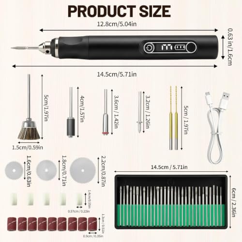 Engraving Pen Kit for Metal Wood Glass Etching DIY Jewelry Making Crafts