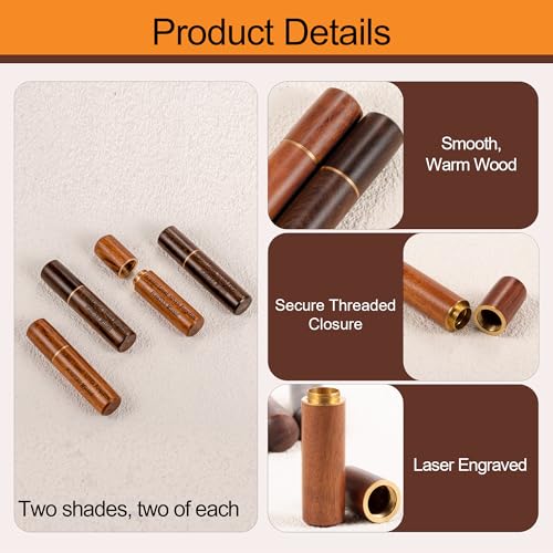 Gredstar Mini Scattering Tubes Set of 4, Cremation Urn for Ashes Always Loved,Never Forgotten,Forever Missed