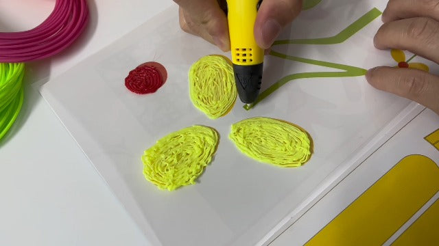 Yungden 3D Pen Filament Refills, 40 Colours, 1.75mm PLA 3D Printing Threads