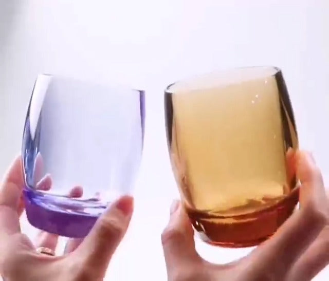 8 Oz Set of 6 Plastic Drinking Glasses Dishwasher Safe BPA Free Unbreakable Juice Glasses for Kids Shatterproof Wine Water Glasses Acrylic Tumblers (Clear) 8 Oz Clear