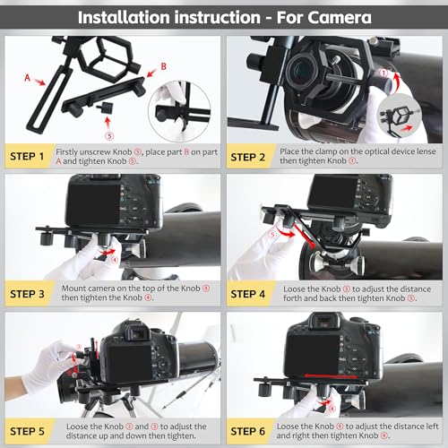 Universal Cellphone Telescope Adapter Mount for Digital Camera