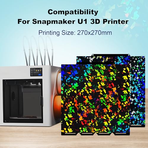 IdeaFormer PEF U1 Spring Steel Print Bed for Snapmaker U1 276 x 293 mm