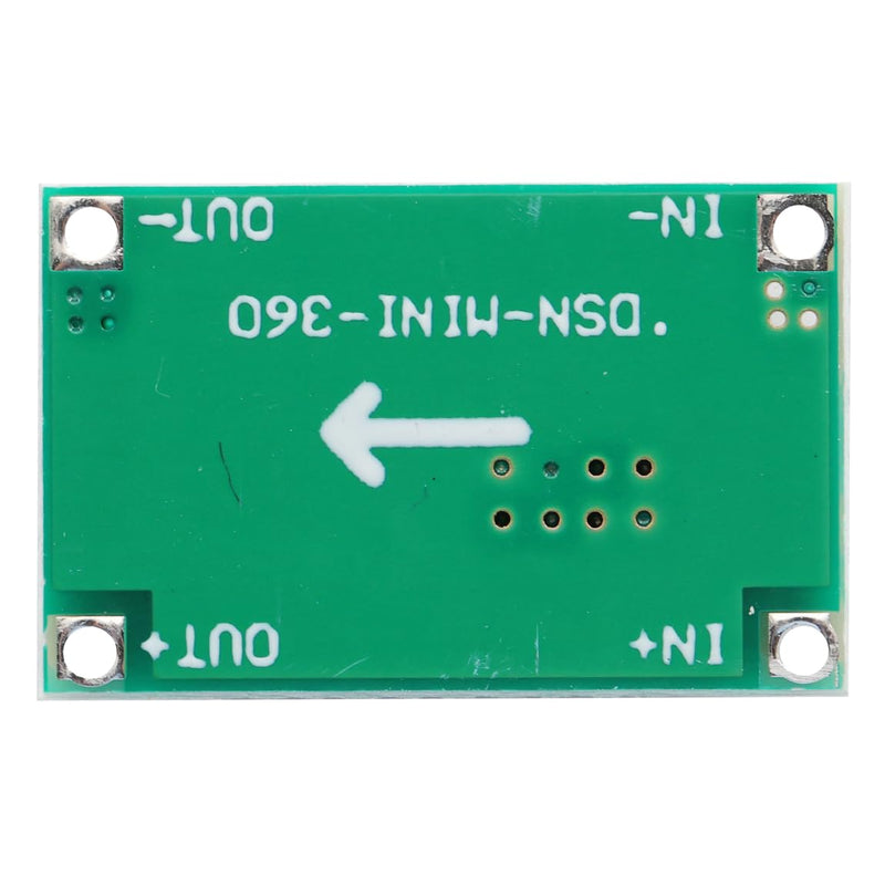 Mini 360 Adjustable DC Power Supply Module 4.75-23V to 1.0-17V Step Down Power Supply Module 3A Buck Converter DC-DC Converter Module Vehicle Power Supply (Pack of 3)