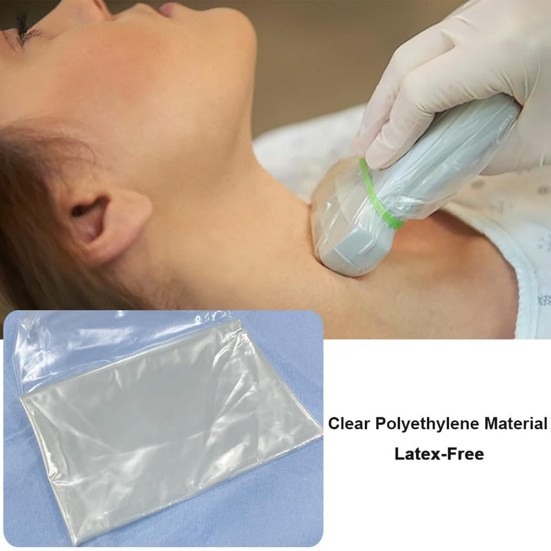 [Australia - AusPower] - Ultrasound Probe Cover - Latex-Free Sterile Disposable Clear, 6 in x 48 in, Individual Packaging (10 Pcs/Package) 10 