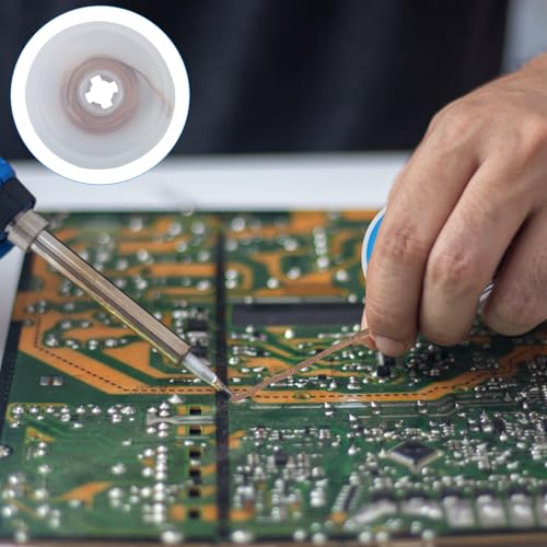 No-Clean Desoldering Wick for Removing Solder and Disassembling Electrical Components (2.5mm x 1.5m)