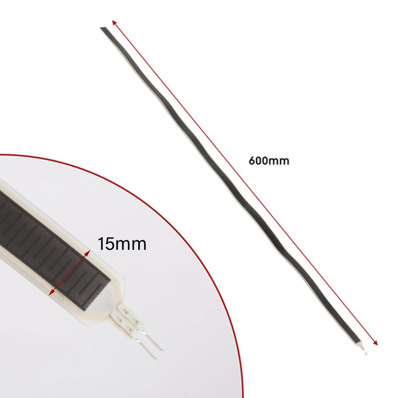 [Australia - AusPower] - Hapivida Pressure Sensor, Waterproof Thin Film Force Sensor SF15 600 with Fast Response for Smart Home Medical Electronics Wearable Devices 