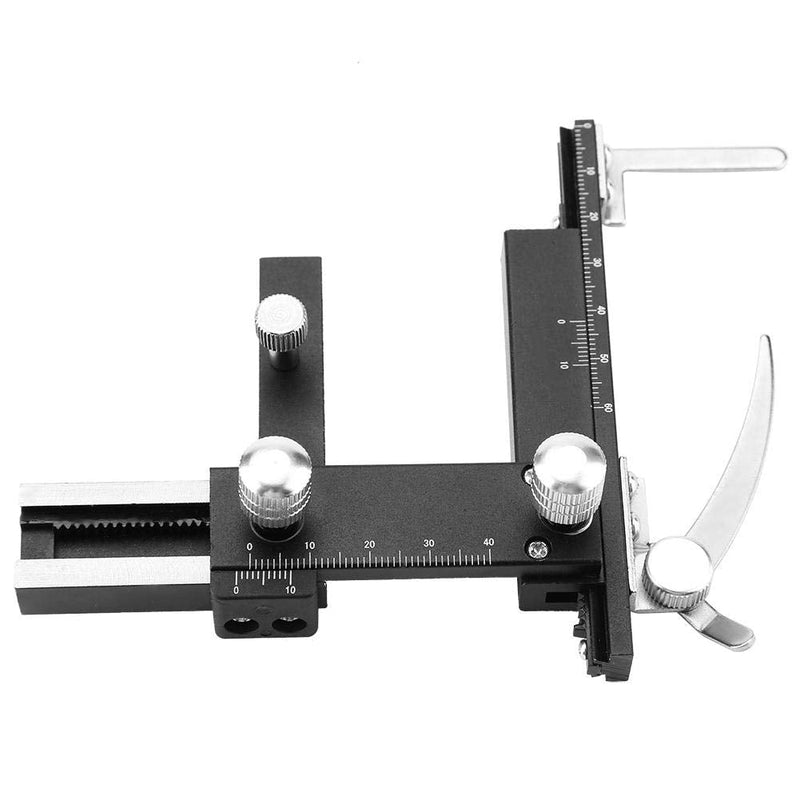 [Australia - AusPower] - Microscope Movable Caliper, High- Movable Ruler Mechanical Stage X-Y Uses on Microscope to Move The 
