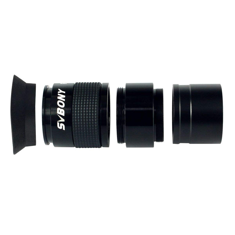 [Australia - AusPower] - SVBONY Telescope Eyepiece 40mm 1.25 inches Plossl Telescope Lens Fully Multi Green Coated Metal 40 Degree Apparent Field 4 Element Telescope Accessory for Astronomy Telescope 