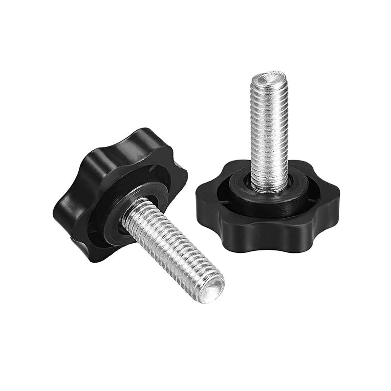 [Australia - AusPower] - M10 x 30mm Thread Clamping Knob, Thumb Screw, Star Hand Knob Tightening Screw Knob for Machinery, 8Pcs M10 x 30mm 