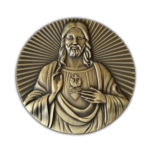 Jesus Christ Last Supper 3D Commemorative Coin - Religious Souvenir