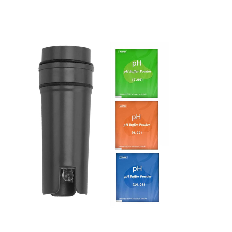 [Australia - AusPower] - pH Meter Replaceable Probe for GIDIGI Pool Salt Tester with 2 * 250ml pH 7.0 Calibration Solution Kits 