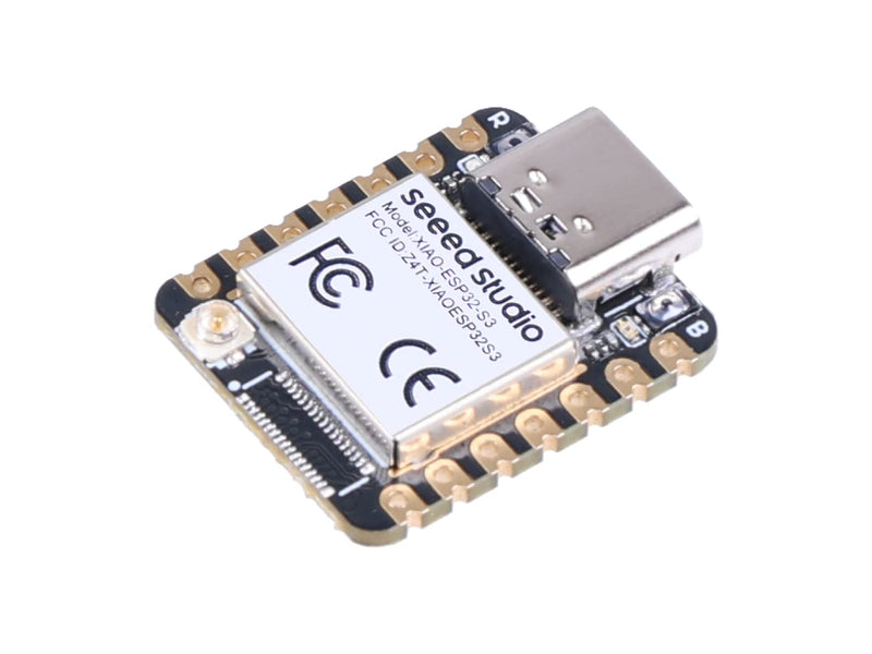 Seeed Studio XIAO ESP32-S3-2.4GHz Wi-Fi, BLE 5.0, Dual-Core, Battery Charging Supported, Energy Efficiency and Rich Interface, Ideal for Smart Homes, IoT, Portable Devices, Robotics, etc ESP32S3 1 piece