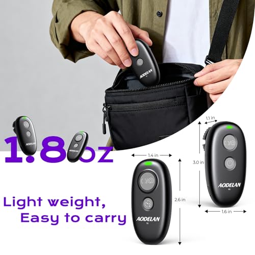 Aodelan Rechargeable Wireless Remote Shutter Release for Fujifilm Camera