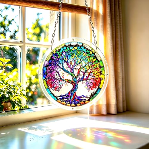 Acrylic Jigsaw Puzzle Suncatcher for Adults-Hanging Art Puzzle Kits