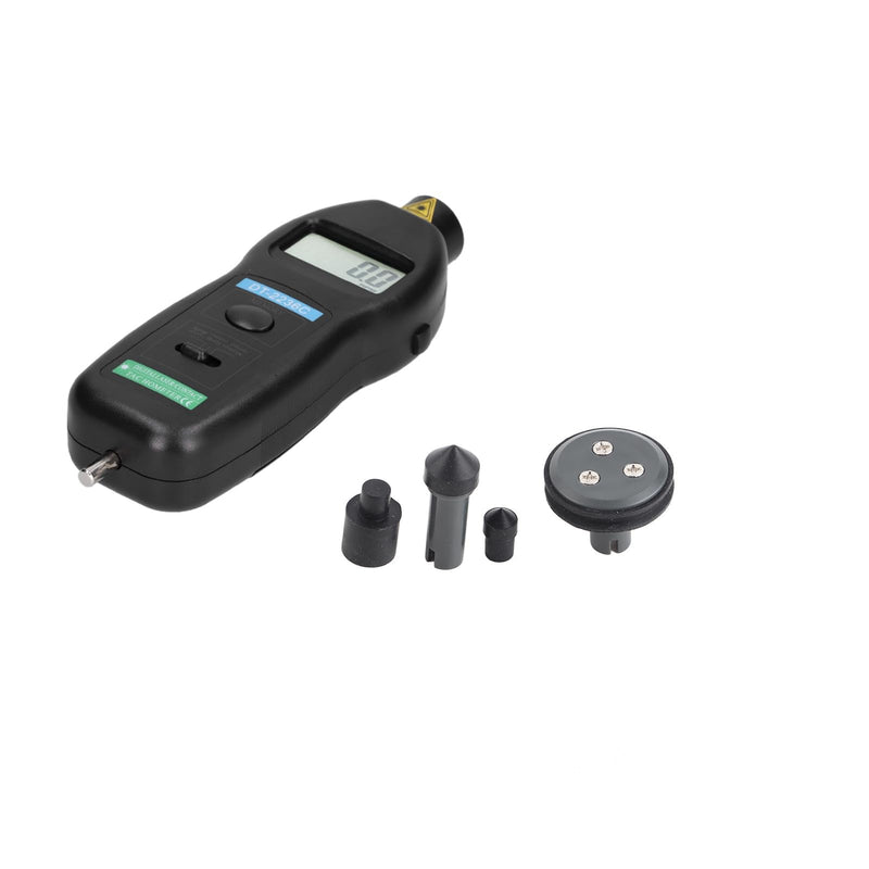 [Australia - AusPower] - DT2236C Digital Photo Tachometer Pocket Rotation Digital Speed Tach Tester for Automobile Maintenance, 0.5-19999rpm, Non 2.5~99999rpm 