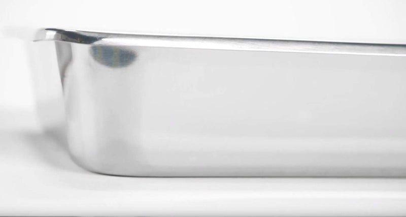 [Australia - AusPower] - Grafco 3259 Graham-Field Metal Instrument Tray for Medical, Dental, Tattoo, and Surgical Supplies, Stainless Steel, Large, 12-1/4" x 7-5/8" x 2-1/8" 
