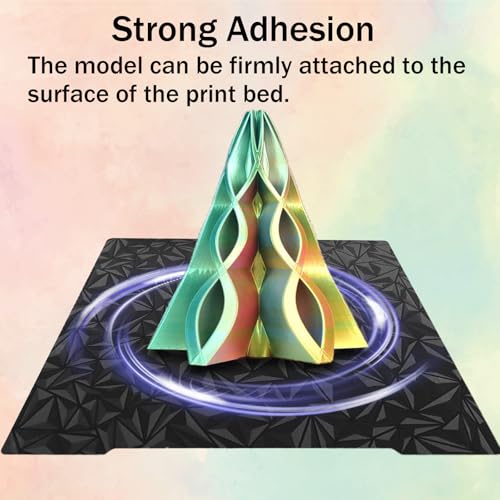 Double Sided PEO PET Printing Plate 241 x 253.8 mm, Flexible Smooth PEO PET Plate 3D Printer PEO PET Build Plate for Prusa i3 MK2/MK2.5S/MK52/MK3/MK3S/MK3S+/MK4