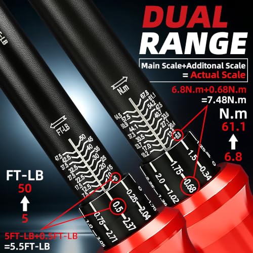 DURAXION 3/8-inch drive torque wrench with magnetic spark plug socket set, 16 pieces