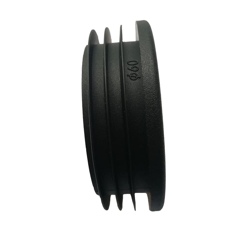 [Australia - AusPower] - 2 3/8 Inch (60mm) Round Plastic Plugs, Tubing End Cap, Insert End Caps for Round Metal Tube (8 Pack) 2 3/8 inch-8pcs 