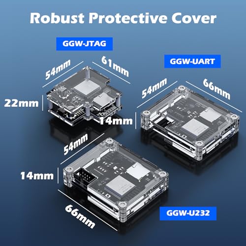 Genmitsu GGW-UART Wireless Wi-Fi Module Kit, App G-code Sending, Remote Control and Monitor CNC Offline Controller for 3018-PRO,3020-PRO Ultra, 3030 Pro Max, 4040PRO,4040-PRO MAX for Other Series
