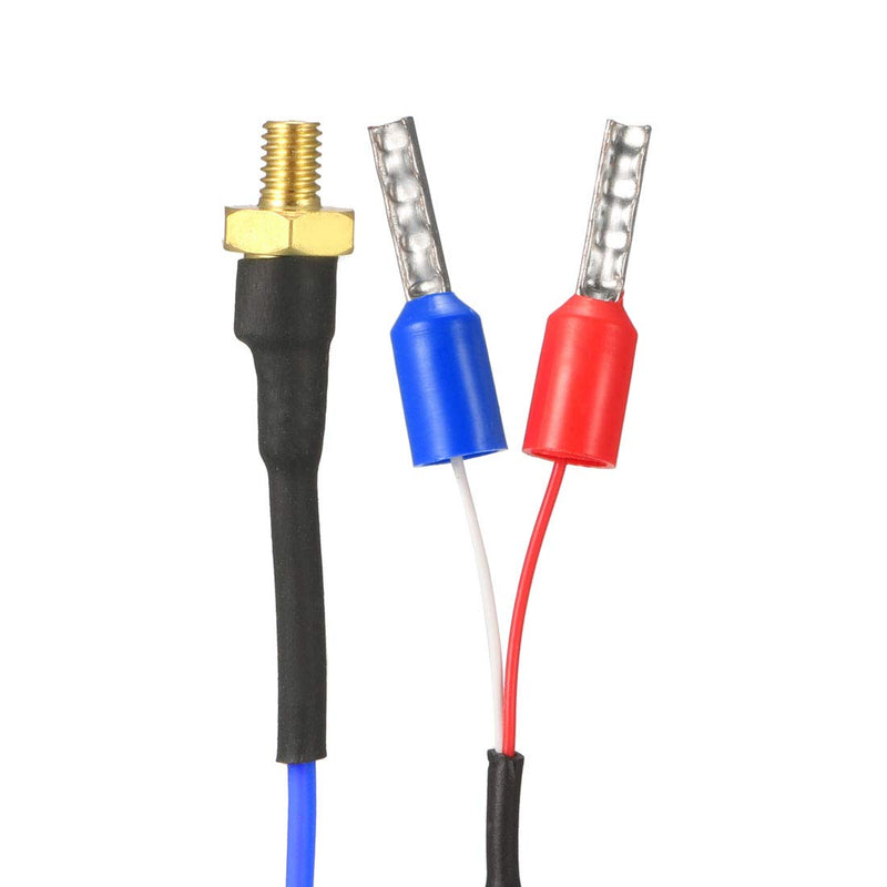 [Australia - AusPower] - sourcing map K Type Thermocouple Temperature Sensor Probe for 3D Printer 0.5 m Cable M4 Thread 