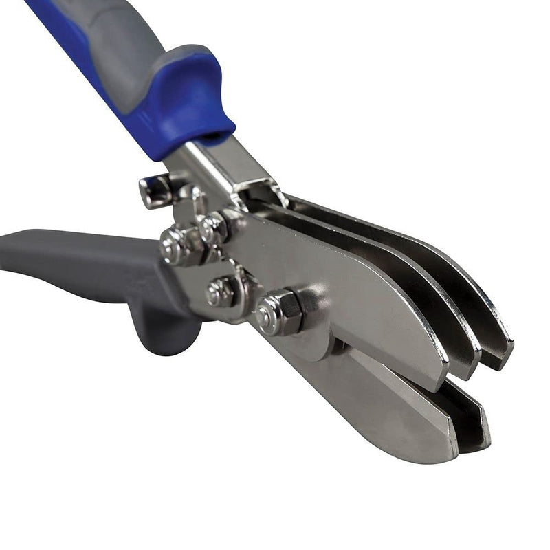 Klein Tools 86520 5 Blade Crimper for Ductwork, Pipe and Sheet Metal Crimps 24 gauge Steel, 28 gauge Stainless 1-Pack