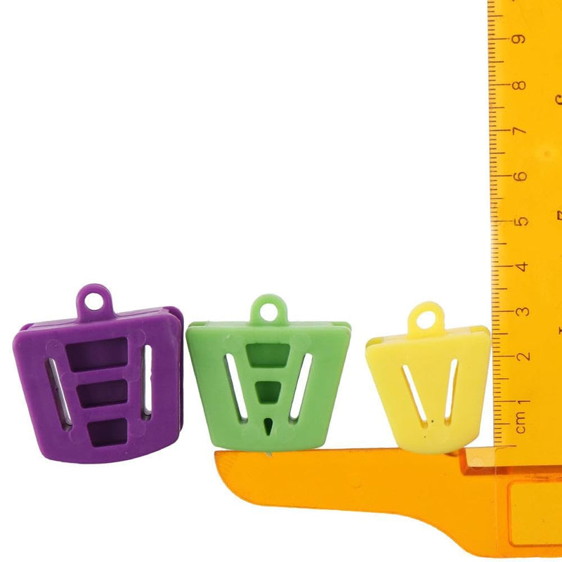 [Australia - AusPower] - 6 Packs Dental Bite Blocks,Dental Oral Silicone Mouth Prop Bite Blocks,Dental Bite Blocks Mouth Props 